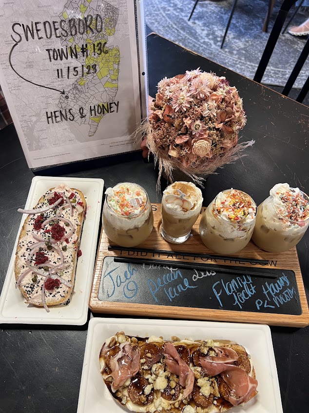 Hens & Honey Shoppe Menu – Fresh Coffee, Pastries & Seasonal